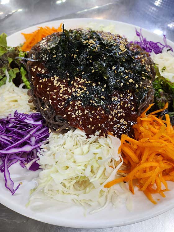 쟁반막국수 메뉴 사진(네이버)