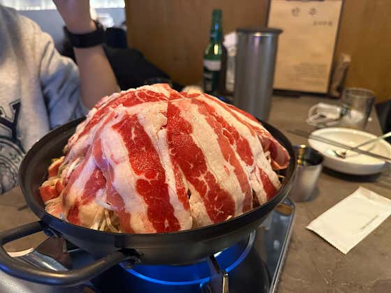 고기전골 메뉴 사진(네이버)