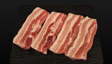 숙성삼겹살 180g 메뉴 사진(네이버)