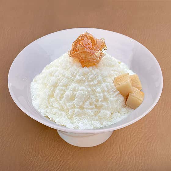 로얄허니빙수 메뉴 사진(네이버)
