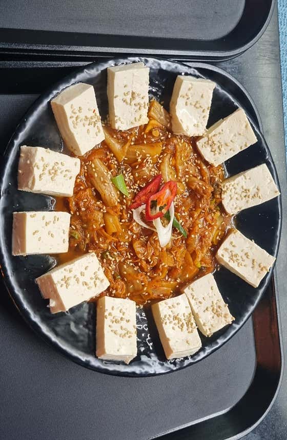 두부김치 메뉴 사진(네이버)