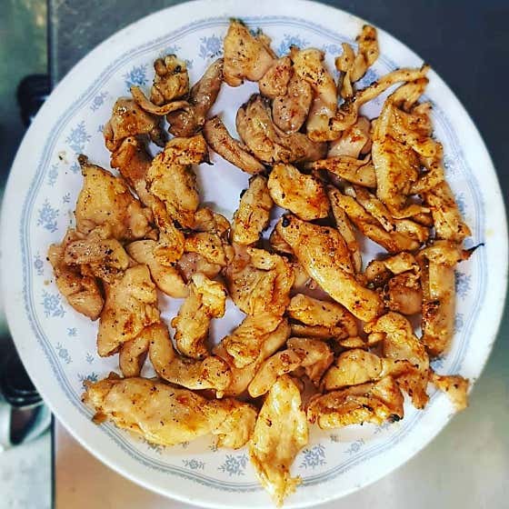 간장닭불고기 메뉴 사진(네이버)