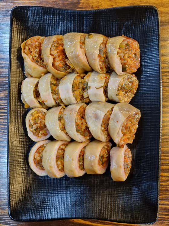 김치막창순대 메뉴 사진(네이버)
