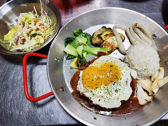 수제함박스테이크 메뉴 사진(네이버)