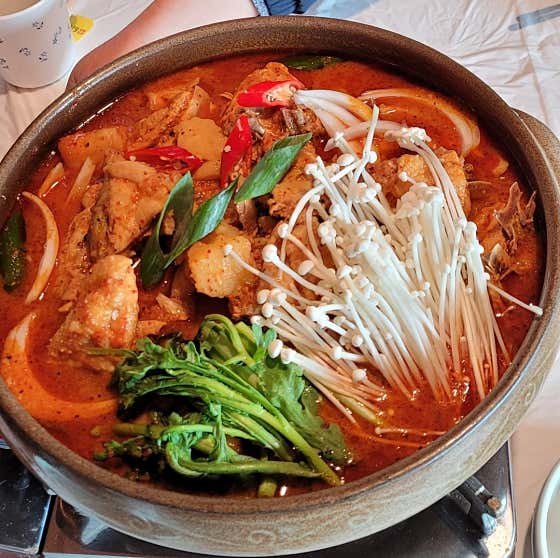 토종닭볶음(도리)탕 메뉴 사진(네이버)
