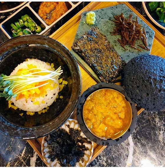 성게세트 메뉴 사진(네이버)