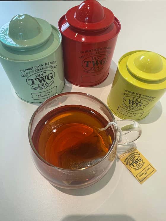 TWG 1837 (티백) 메뉴 사진(네이버)