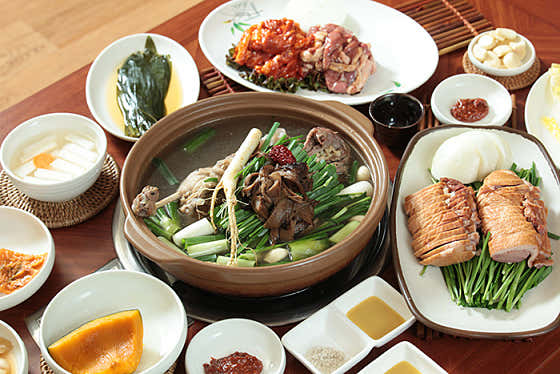 오리코스 1인분(3인 이상 주문가능) 메뉴 사진(네이버)