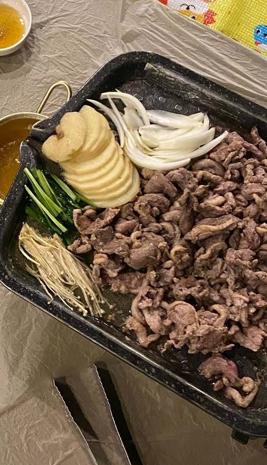 오리로스구이 800g 메뉴 사진(네이버)