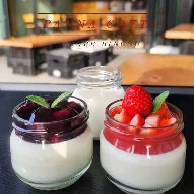 과일 판나코타 메뉴 사진(네이버)