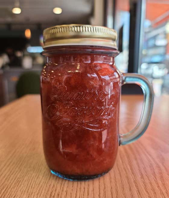 수제딸기청(415ml) 메뉴 사진(네이버)