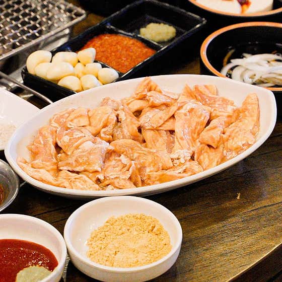돼지막창 150g 메뉴 사진(네이버)
