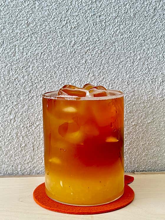 파인애플블랙티 메뉴 사진(네이버)
