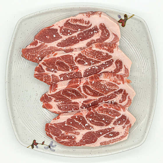 목살 메뉴 사진(네이버)