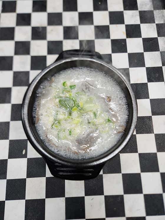 닭곰탕 메뉴 사진(네이버)