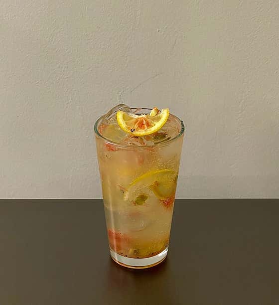 수제과일차 메뉴 사진(네이버)