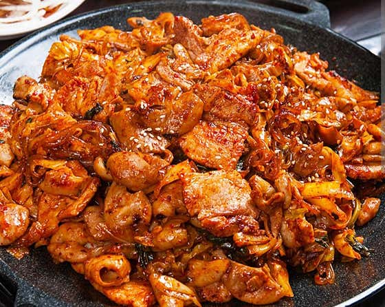 닭갈비+볶음밥 메뉴 사진(네이버)