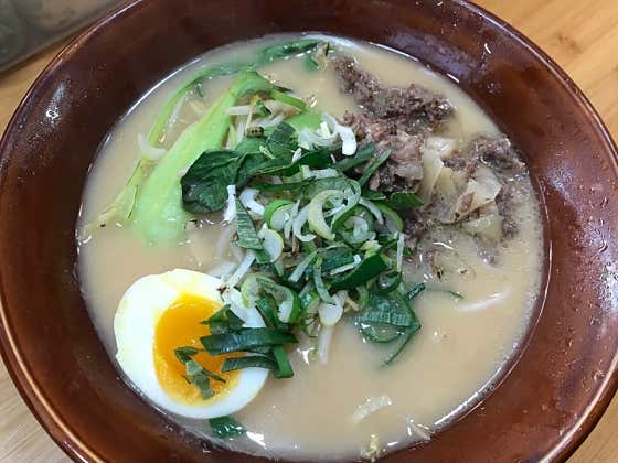 불고기라멘 메뉴 사진(네이버)