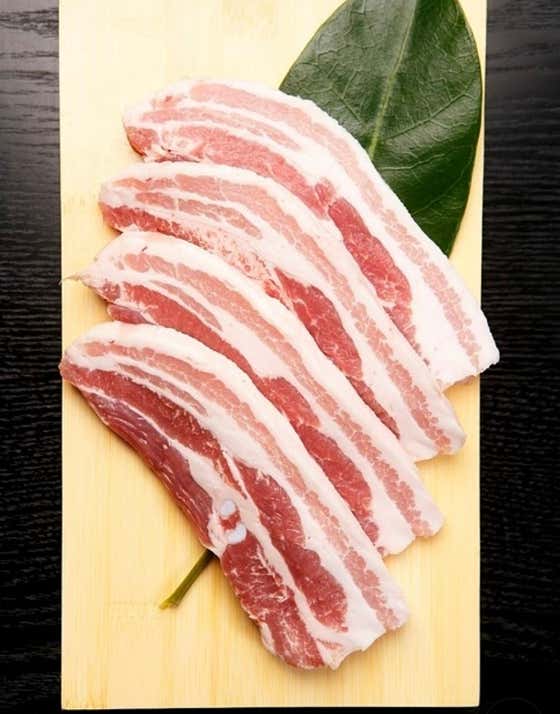 삼겹살(600g) 메뉴 사진(네이버)