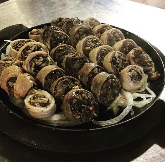 백암순대 메뉴 사진(네이버)