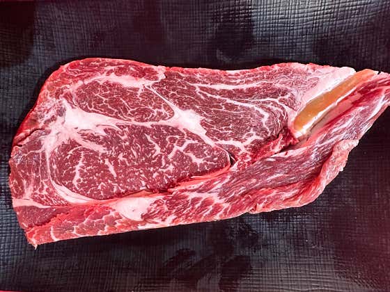 암소등심1+ 200g 메뉴 사진(네이버)