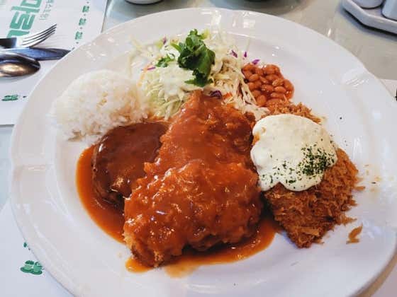 런치정식 메뉴 사진(네이버)