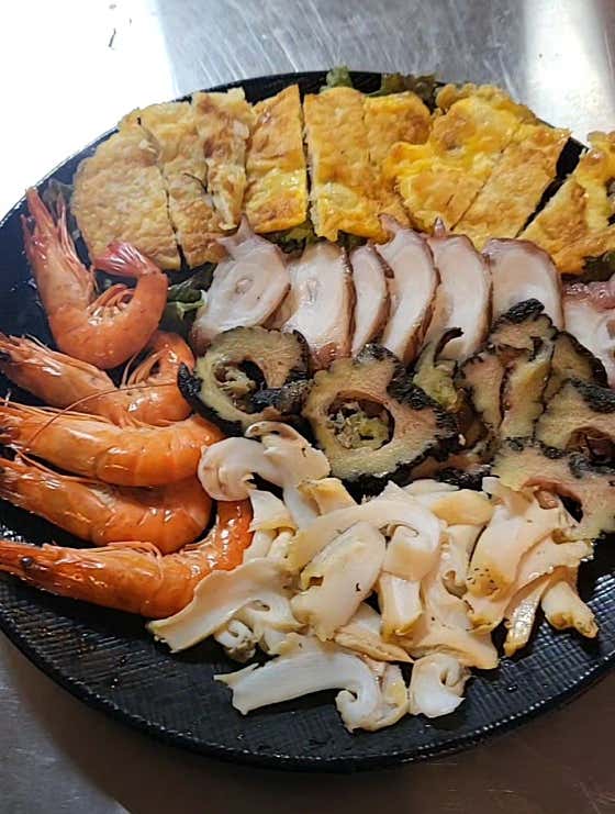 숙회모듬 메뉴 사진(네이버)