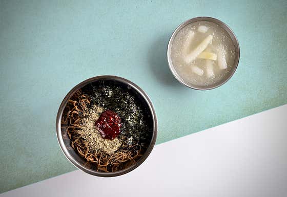 시골들기름막국수 메뉴 사진(네이버)