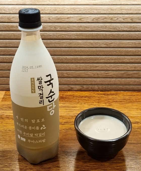 막걸리 메뉴 사진(네이버)