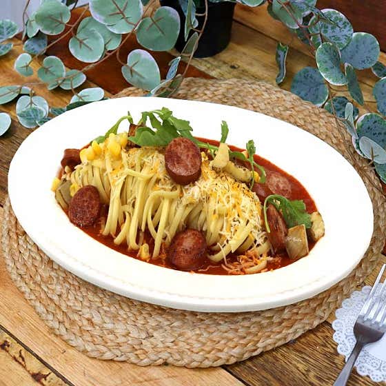 나폴리탄 토마토 파스타 메뉴 사진(네이버)