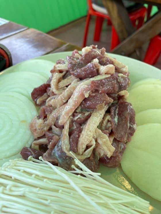 오리로스 메뉴 사진(네이버)
