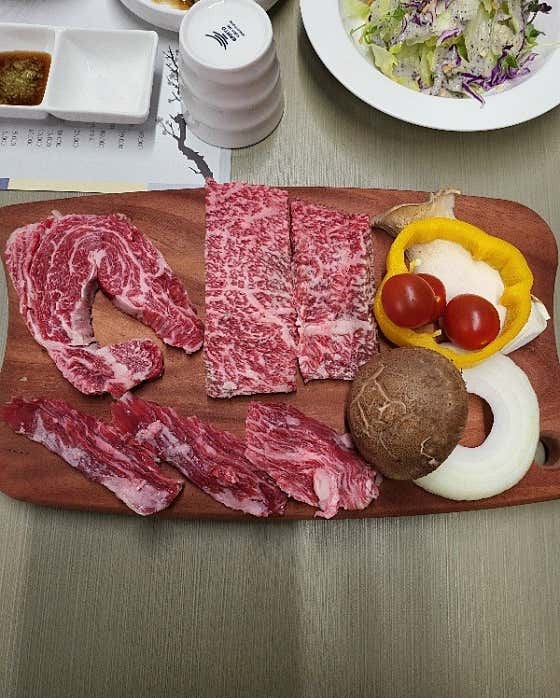 한우특수부위(300g) 메뉴 사진(네이버)