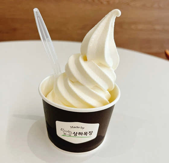 상하목장아이스크림 메뉴 사진(네이버)