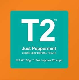 T2 / PEPPERMINT 메뉴 사진(네이버)