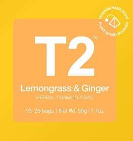 T2 / LEMON GINGER 메뉴 사진(네이버)