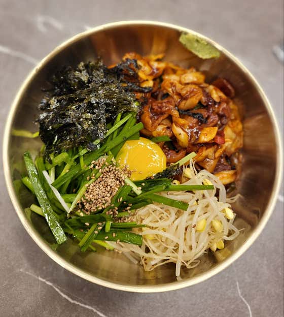 곱창덮밥 메뉴 사진(네이버)