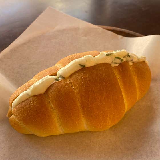 대파크림치즈소금빵 메뉴 사진(네이버)
