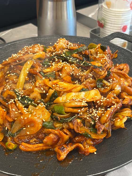 곱창볶음 메뉴 사진(네이버)