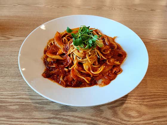 베이컨 토마토 파스타 메뉴 사진(네이버)