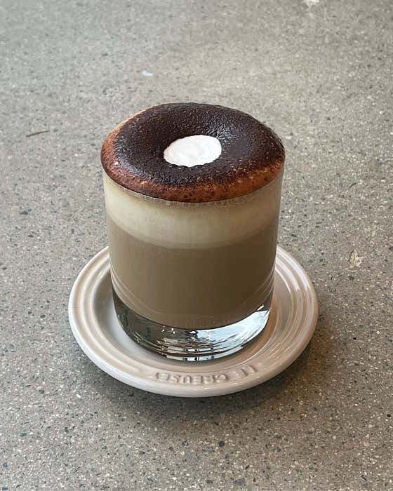 크림라떼 메뉴 사진(네이버)
