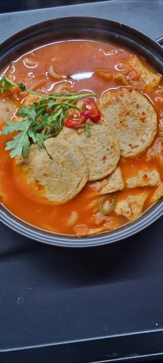김치어묵우동 메뉴 사진(네이버)