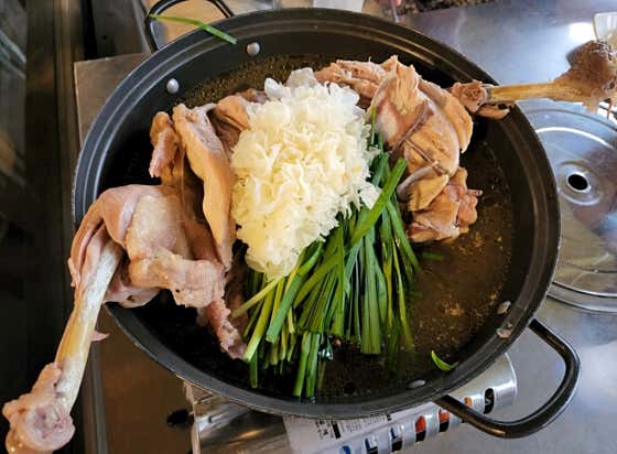 토종닭백숙 메뉴 사진(네이버)
