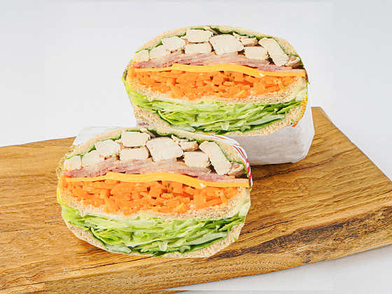 클럽 샌드위치 메뉴 사진(네이버)
