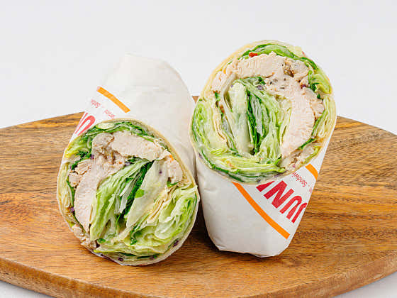 허브치킨 또띠아랩 메뉴 사진(네이버)