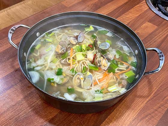 선유도바지락칼국수 메뉴 사진(네이버)