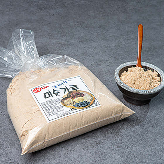 미숫가루 1kg 메뉴 사진(네이버)