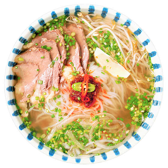 매운 차돌양지 쌀국수(S) 메뉴 사진(네이버)