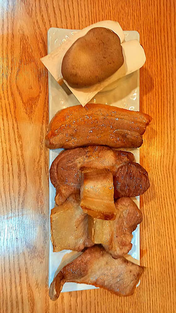 돼지한마리600g 메뉴 사진(네이버)