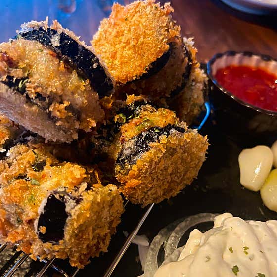가지 멘보샤(8pcs) 메뉴 사진(네이버)