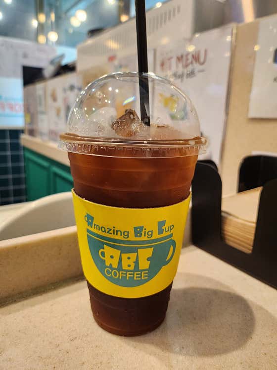 아메리카노(HOT/ICE) 메뉴 사진(네이버)